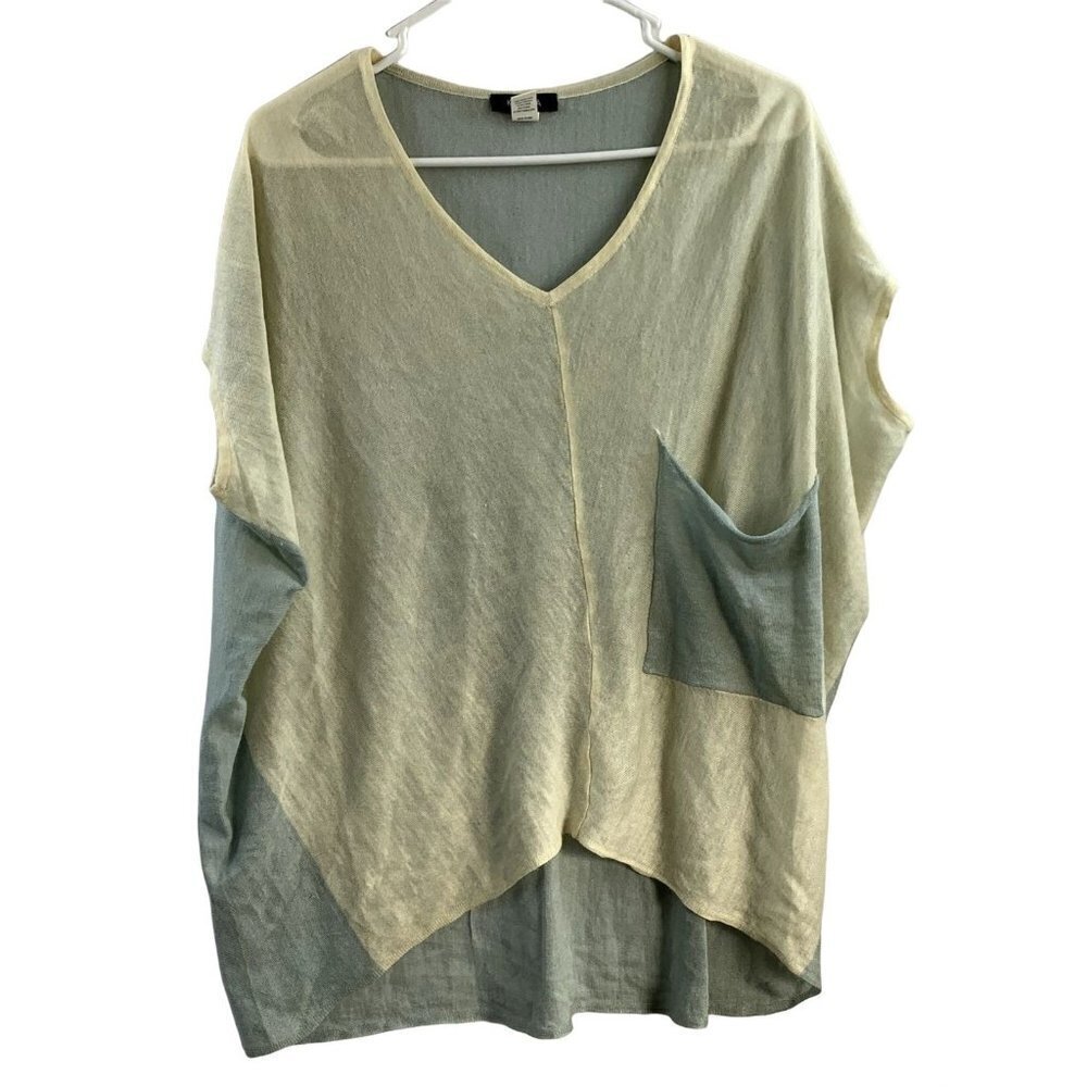Kerisma   S/M White/ Blue   Ramie/Rayon